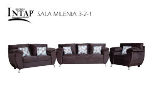 Sala Milenia 3-2-1 (Microfibra Vigo Chocolate)