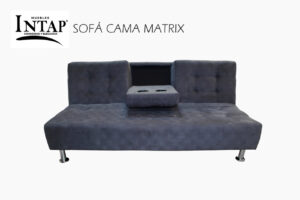 Sofá Cama Matrix en tela Orla Gris